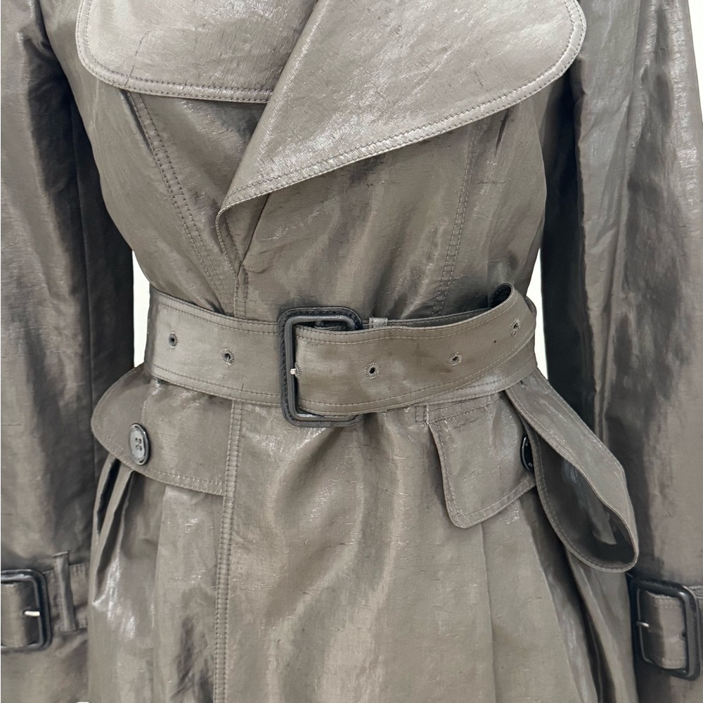 Burberry Metallic Color  Trench Coat - Picture 2 of 13